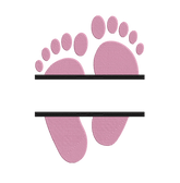 Baby Monogram Girl - Embroidery Design - FineryEmbroidery